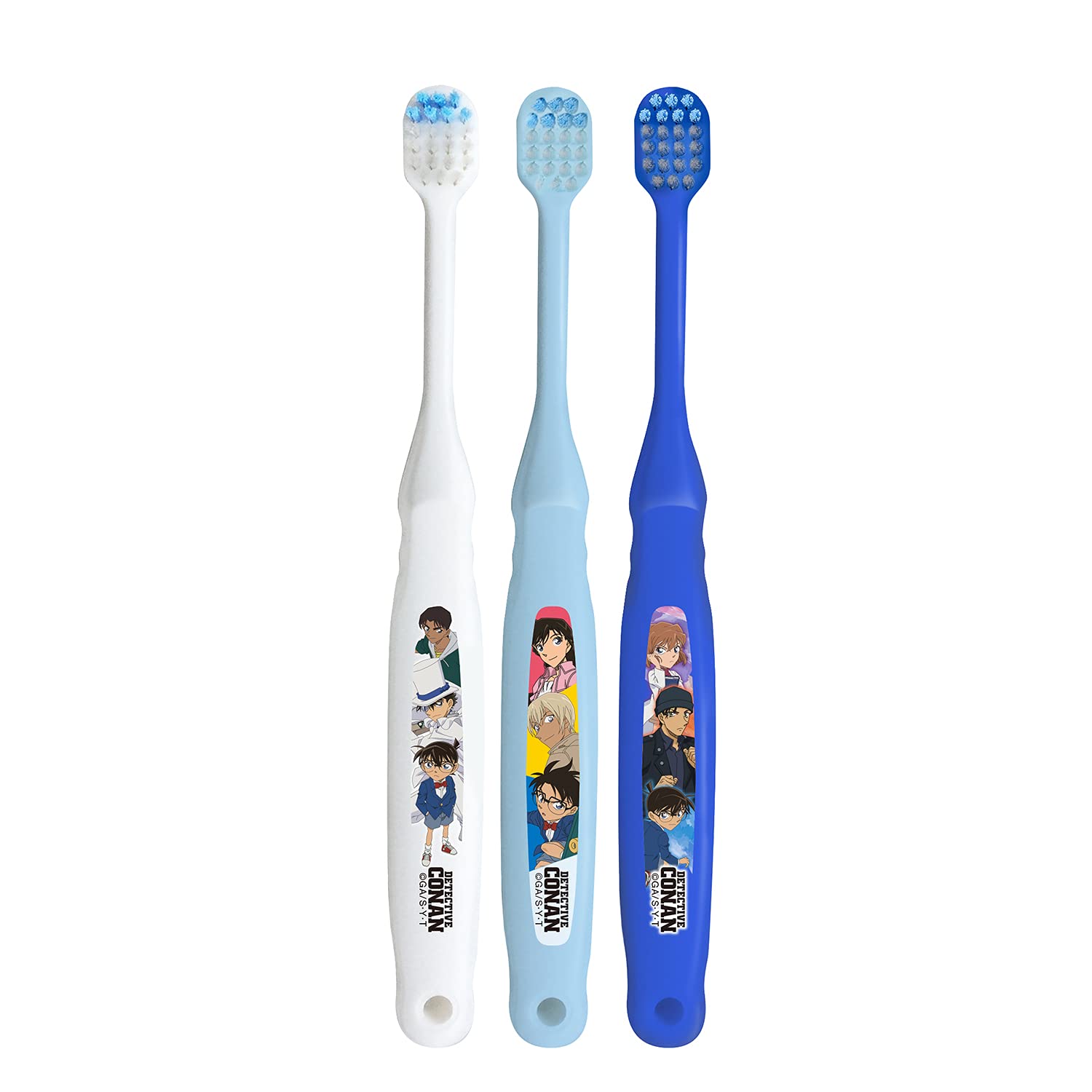 Ebisu Kids Detective Conan Toothbrush Set for Ages 6 and Up