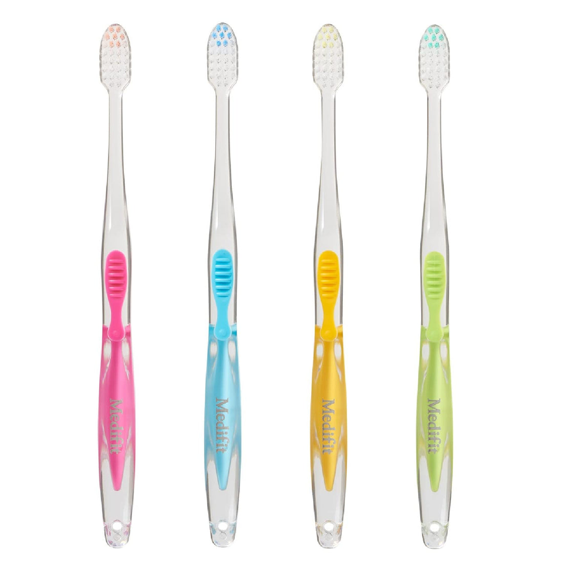 Ebisu MediFit Toothbrush Soft 6-Pack for Effective Oral Care