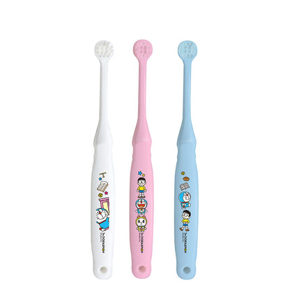 Ebisu Kids Doraemon Toothbrush Soft for Ages 0.5-2 Years 6-Pack