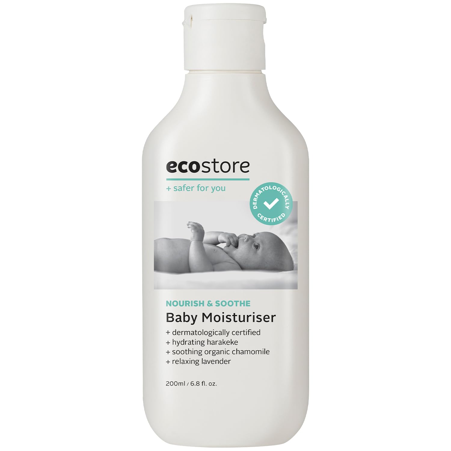 ecostore Baby Moisturizer Lavender Geranium 200ml for Soft Skin