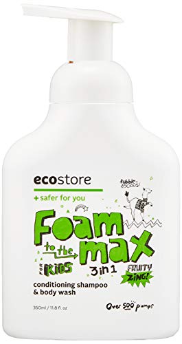 ecostore Kids 3in1 Wash Citrus Fruity Gin 350ml Foam Type for Children