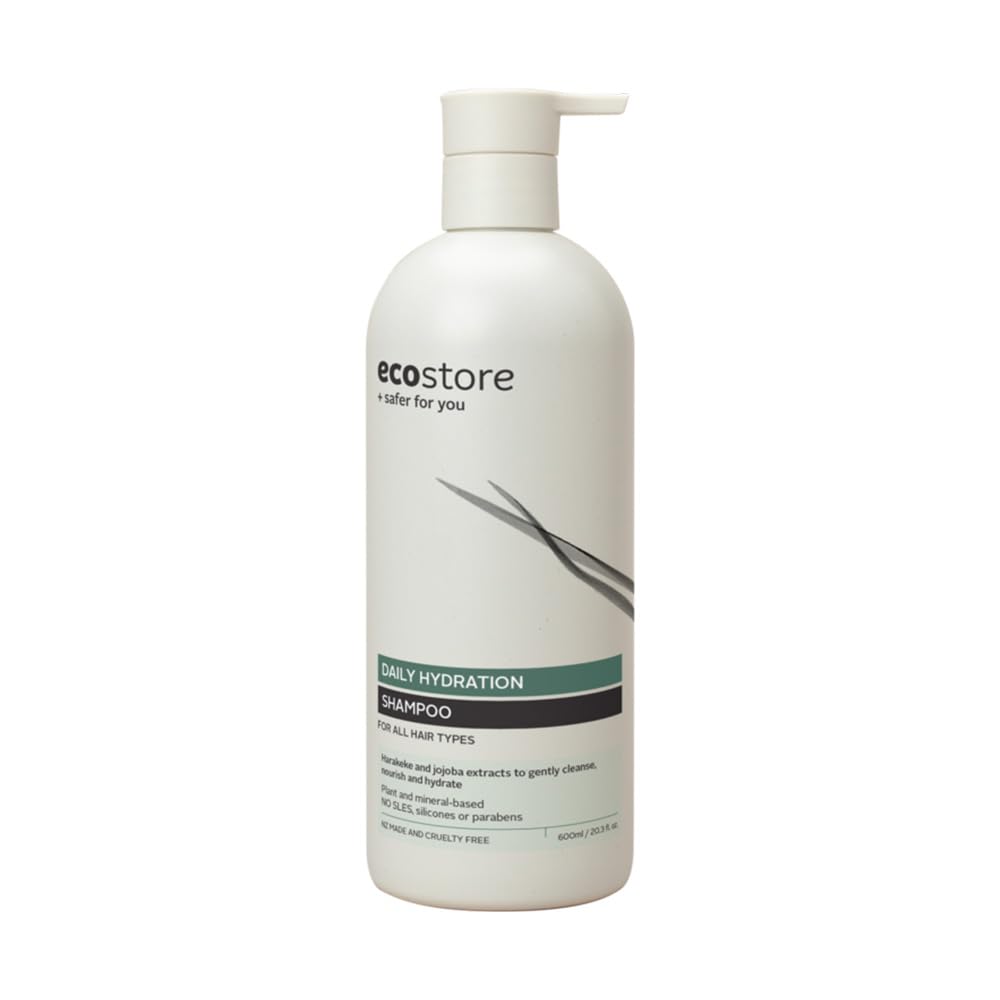 ecostore Moist Shampoo with Orange and Ginger 600mL for Soft Hair