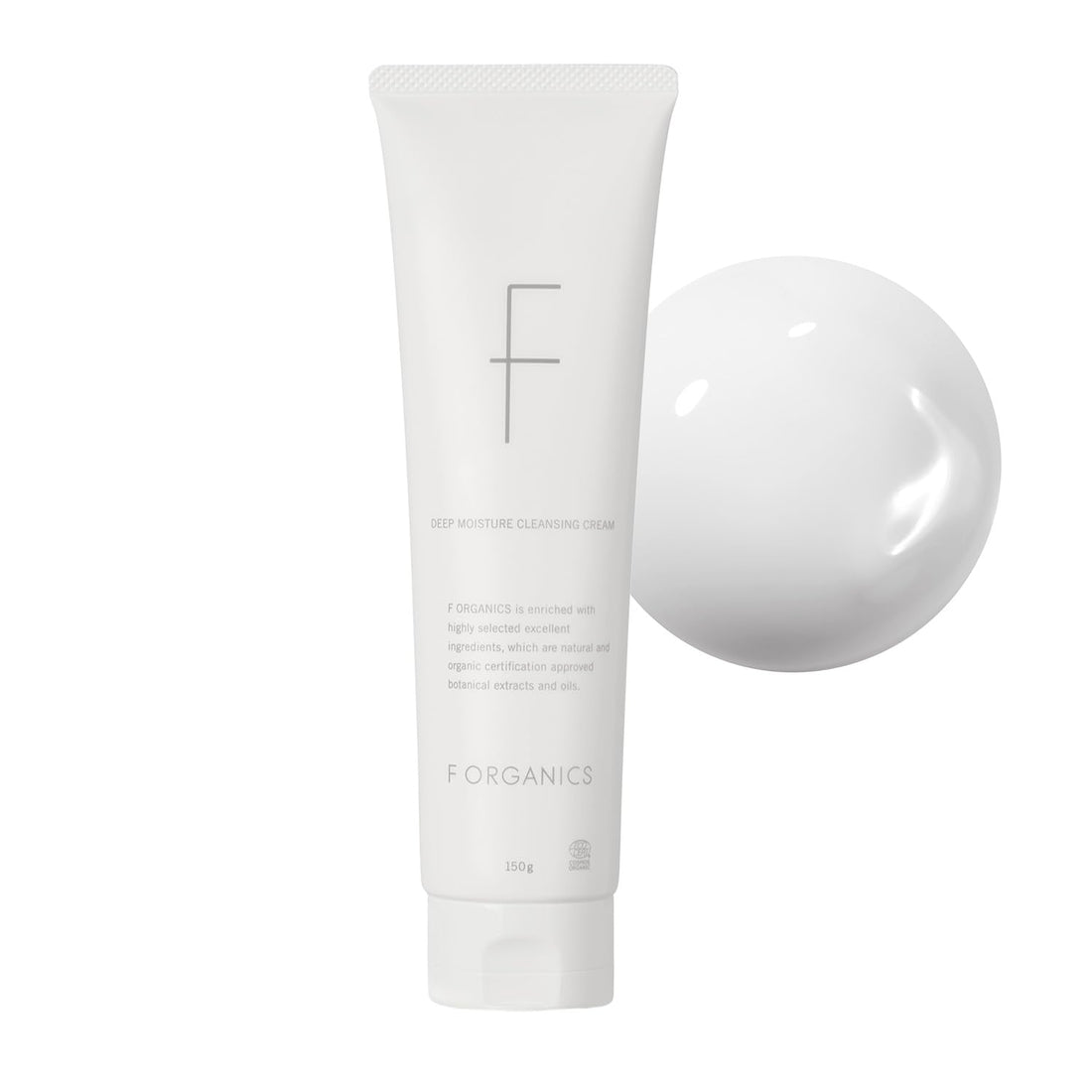 Effeoganikku Deep Moisture Cleansing Cream 150g with Organic Ingredients