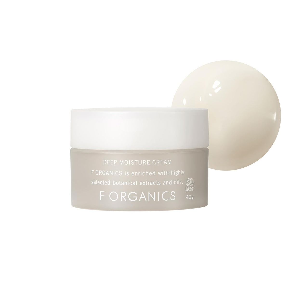 Effeoganikku Deep Moisture Cream 40g Rich Hydrating Formula