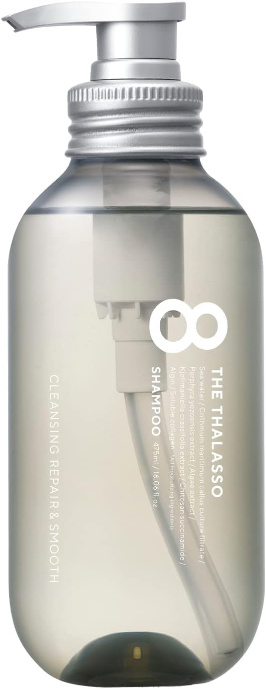 8 THE THALASSO Smooth Shampoo 475ml Fruity Floral Fragrance