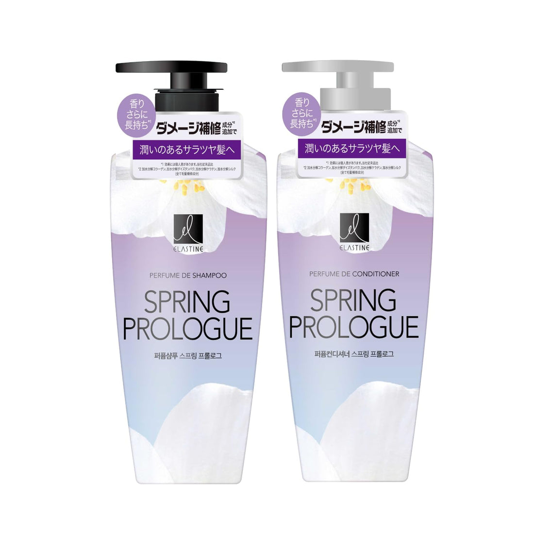 §ｅｌ∞ＥＬＡＳＴＩＮＥ Shampooing et Après-Shampoing 400mL