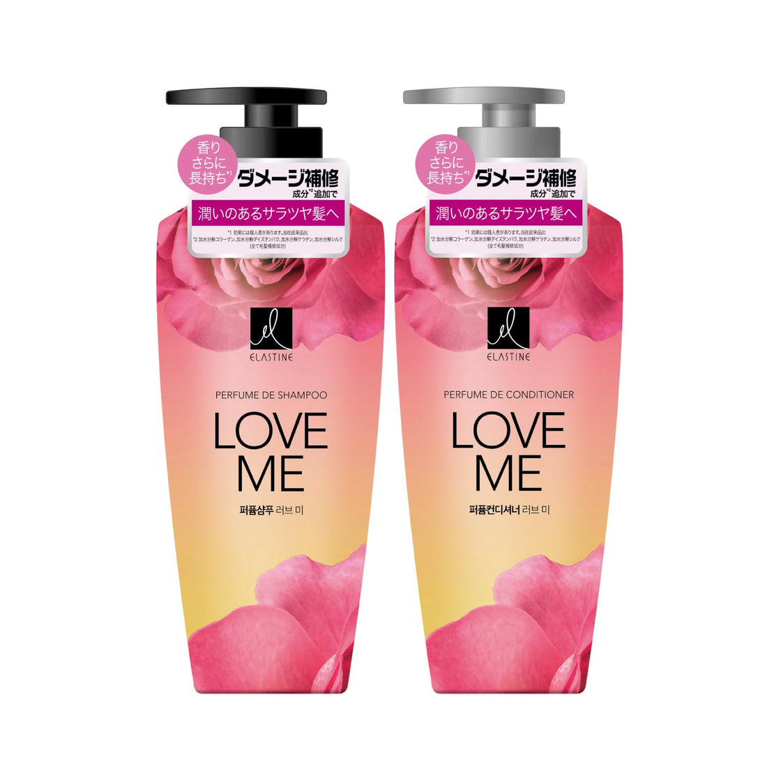 §el∞ELASTINE Shampoo et Après-shampooing 400ml