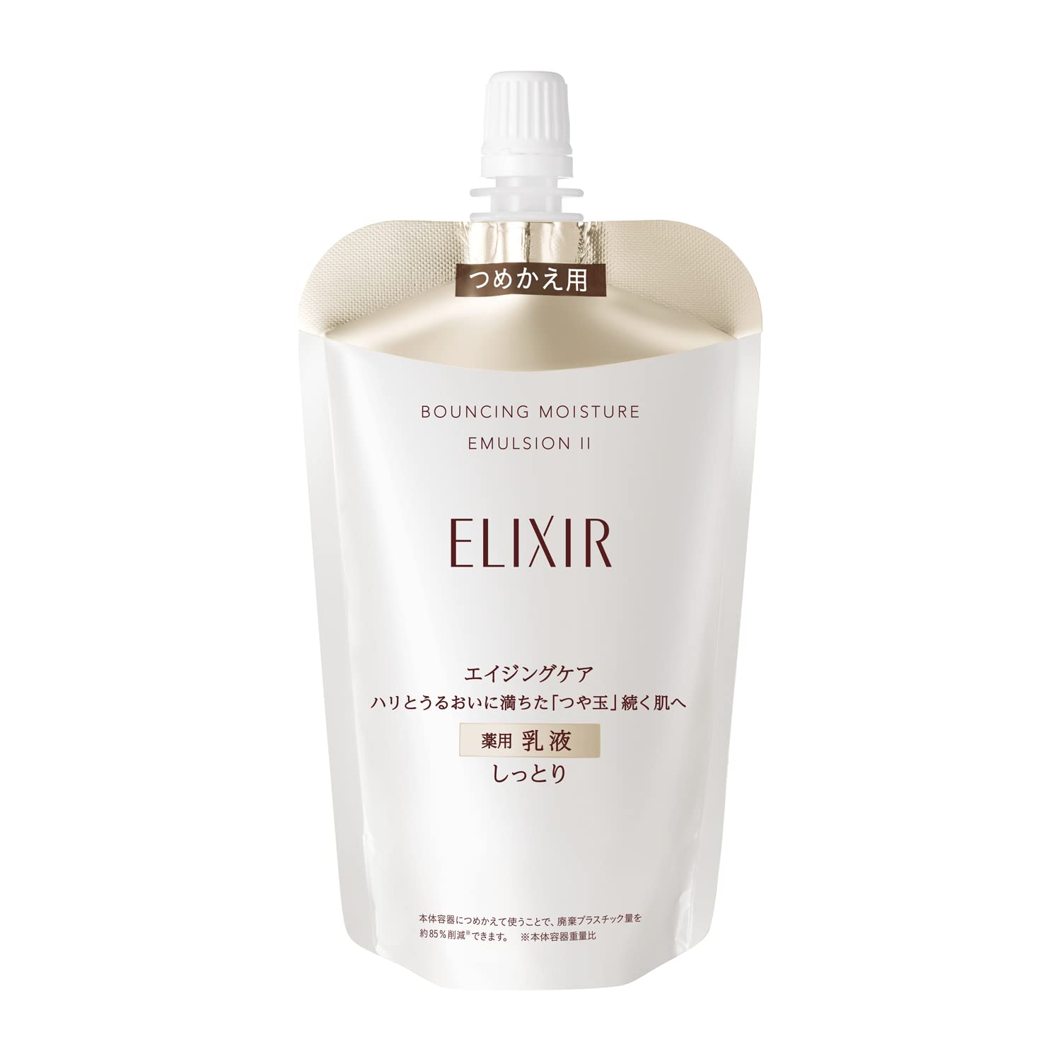 ELIXIR Lift Moist Emulsion SP 2 (Moist Type) 110mL Refill Quasi-Drug Lotion Tranexamic Acid Firmness Moisture Aging Care Superior Shiseido