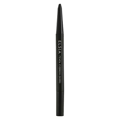 ELSIA Twist-Up Oval Eyebrow Pencil Light Brown for Natural Brows 0.2g