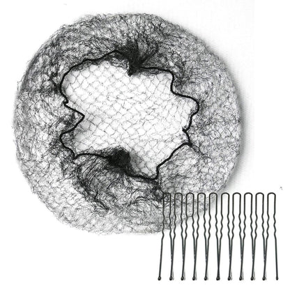 Embellir Hair Net Set 60 Pieces for Easy Bun Styling