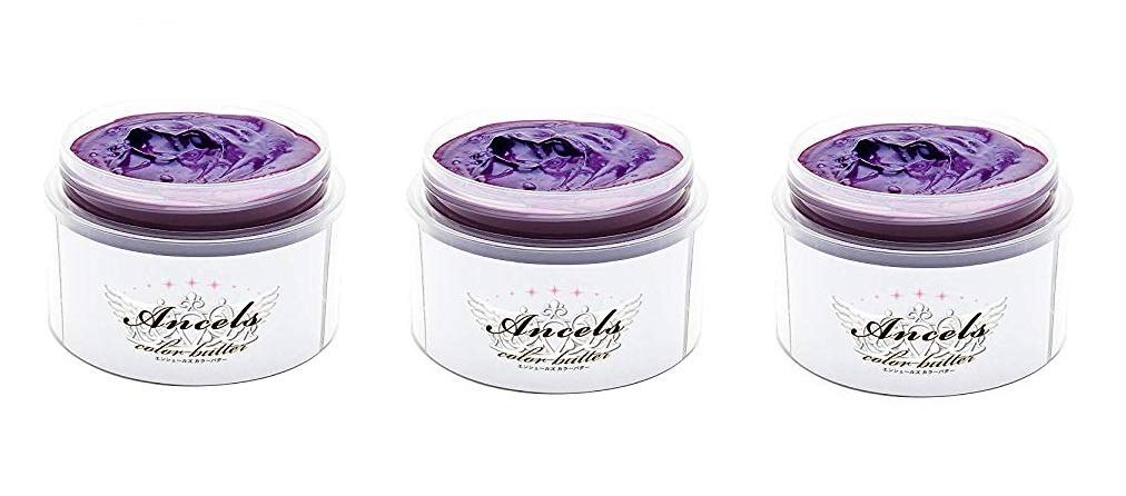 Ensheruzukarabata Color Treatment Color Butter, Shocking Purple 200g, Set of 3