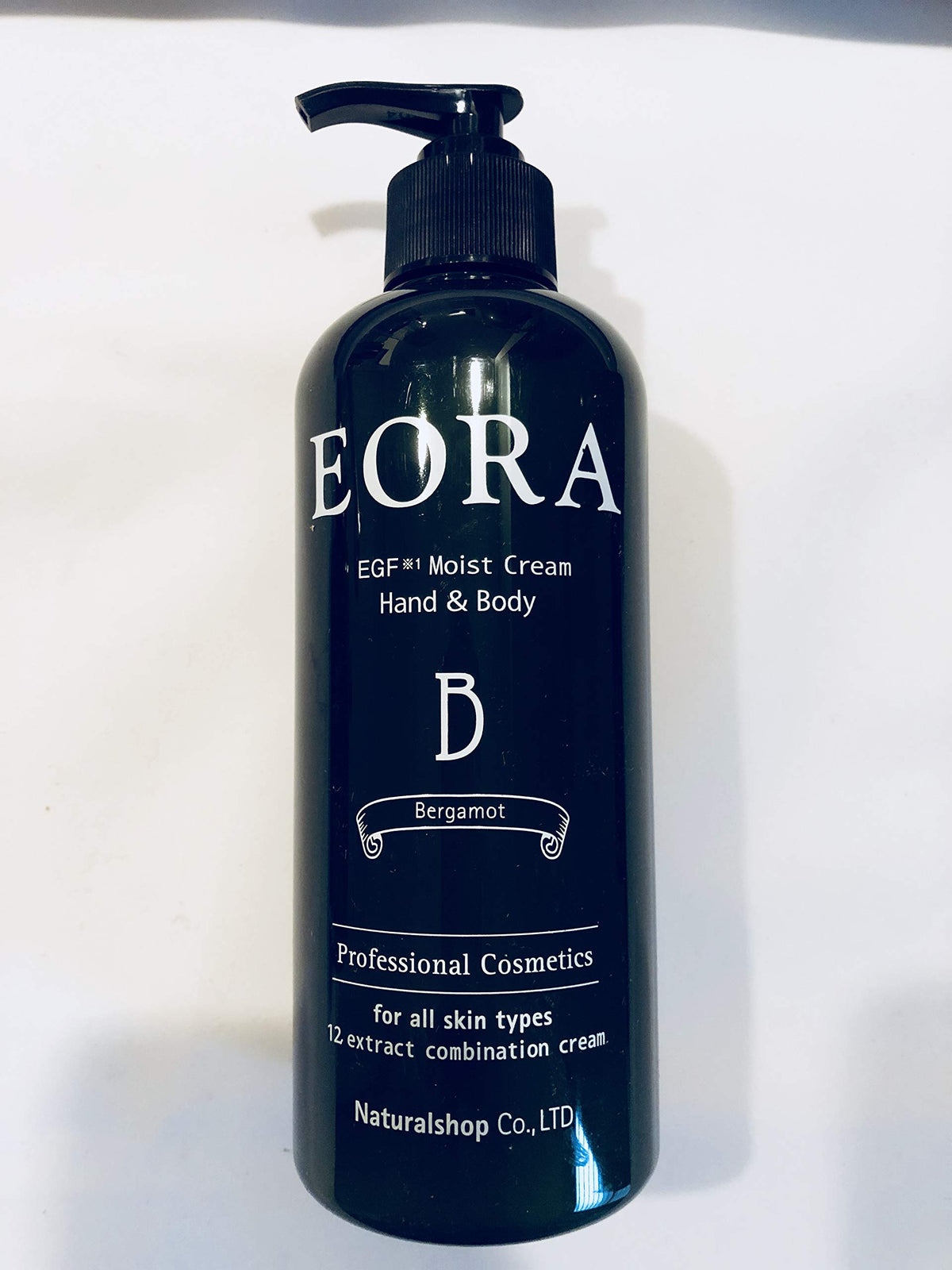 EORA Hand and Body Cream Bergamot 370g Japanese Skincare