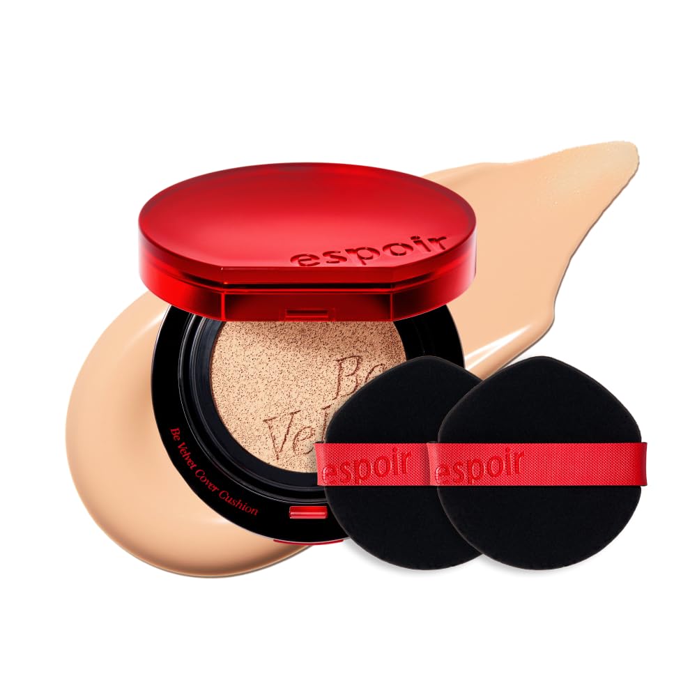 espoir Velvet Cover Cushion SPF42 PA+++ 13g for Flawless Finish