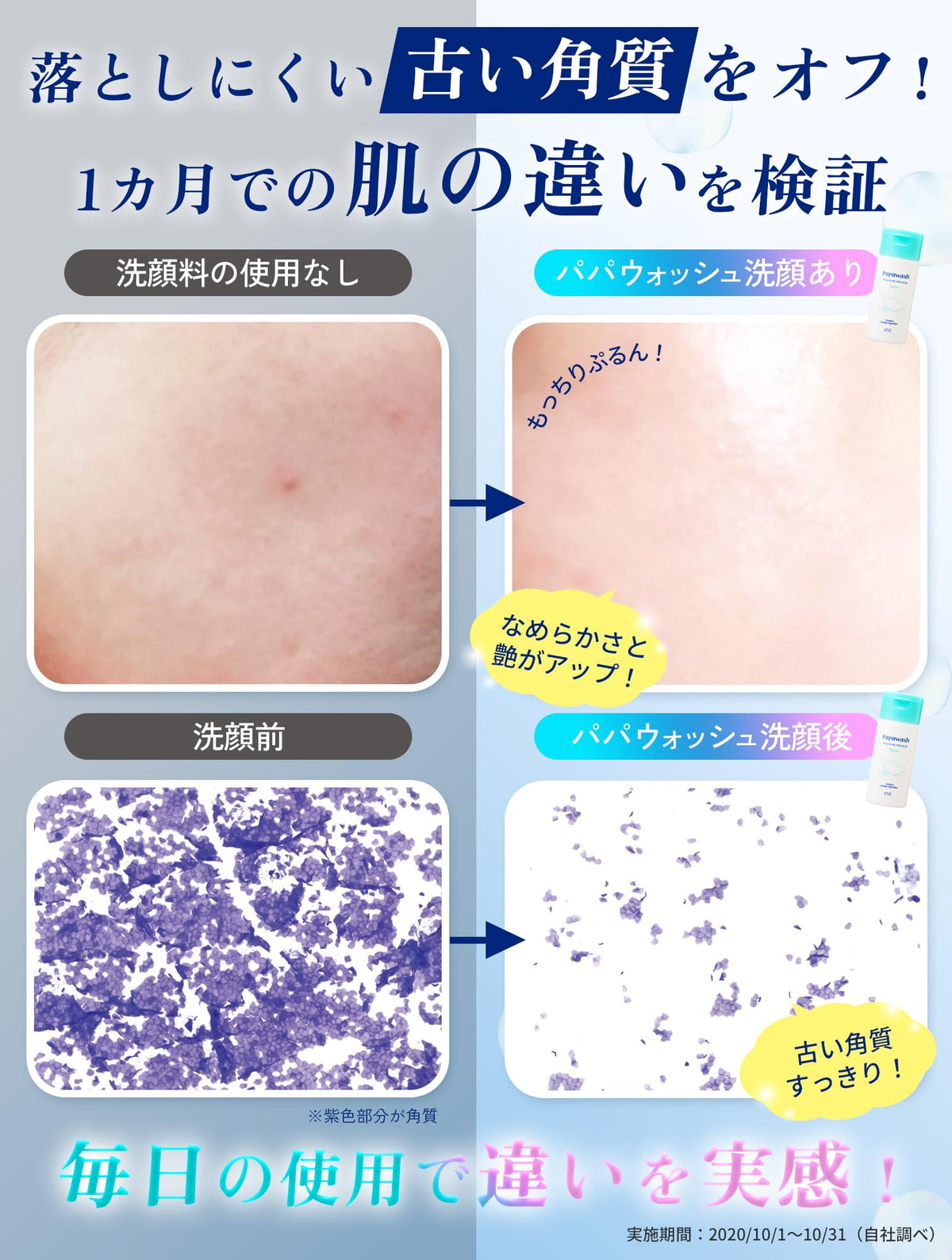 ESS Papawash Basic Enzyme Cleansing Powder 60g for Japanese Skincare