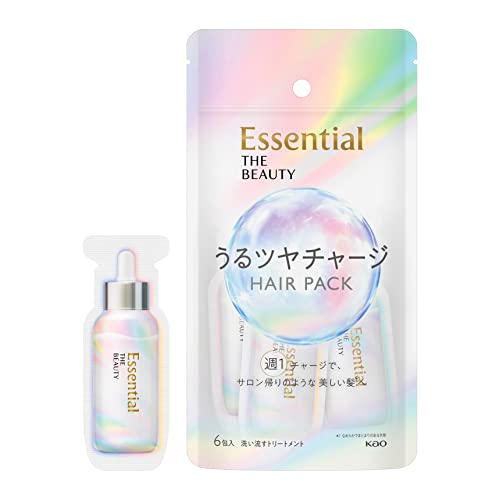 Essential エッセンシャル ザビューティ 髪のキメ美容 うるツヤチャージヘアパック 9g×6 フローラルリュクスの香り 髪のバリア処方
