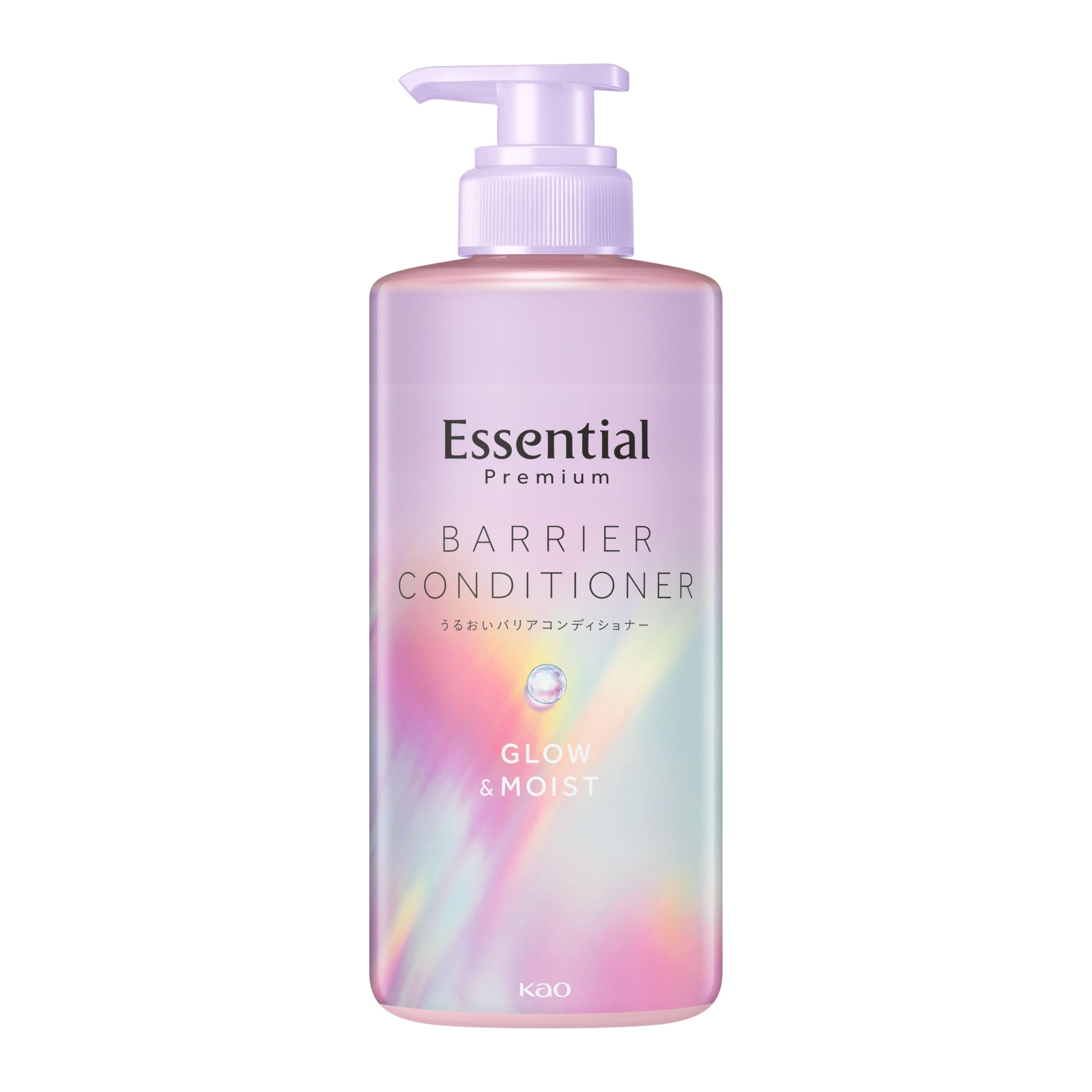 Essential Premium Moisture Barrier Conditioner Glow and Moist Pump 450ml