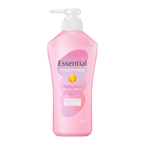 Essential Fluffy Moisturizing Conditioner 450ml for Soft Shiny Hair