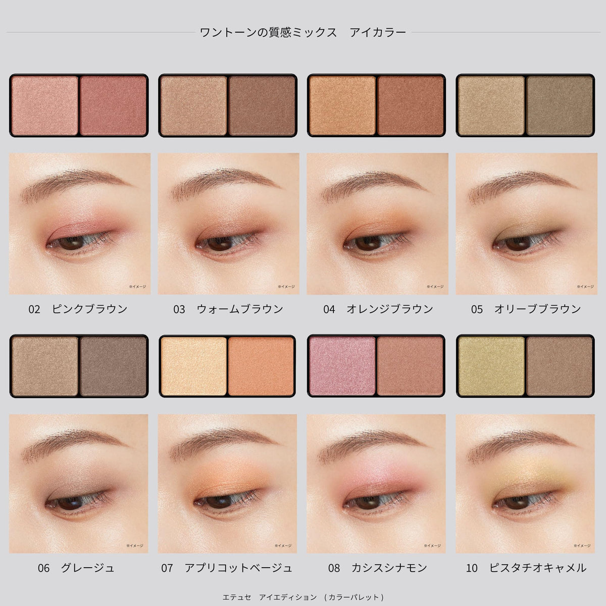 ettusais Eye Edition Color Palette 15 Mahogany Red 3.8g