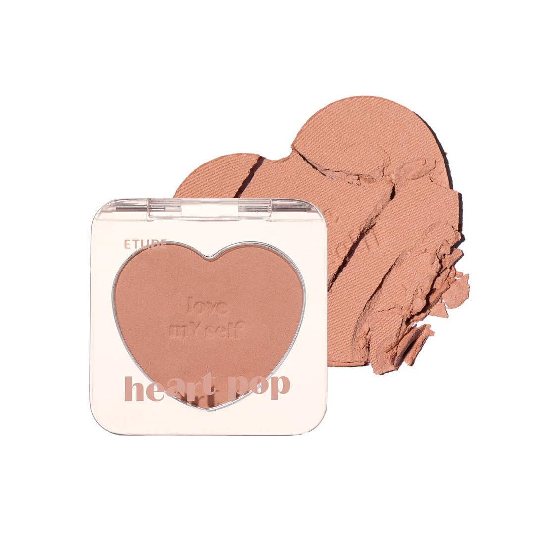 ETUDE Heart Pop Blusher Born to be Chic Warm Beige