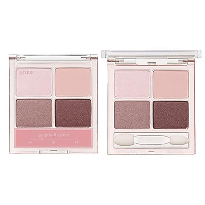 ETUDE Play Color Eyes Mini Cool Gangnam / 4 Color Palette / Glitter/Shimmer/Matt