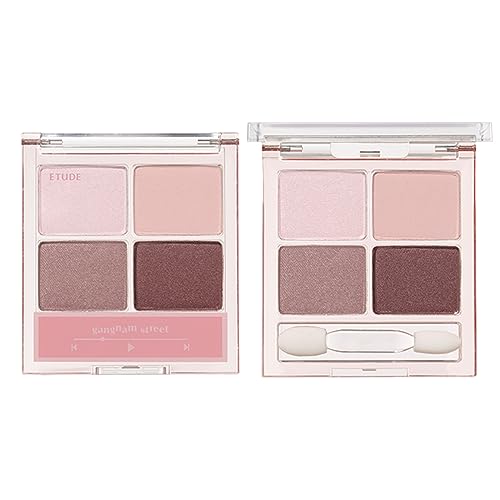 ETUDE Play Color Eyes Mini Cool Gangnam / 4 Color Palette / Glitter/Shimmer/Matt