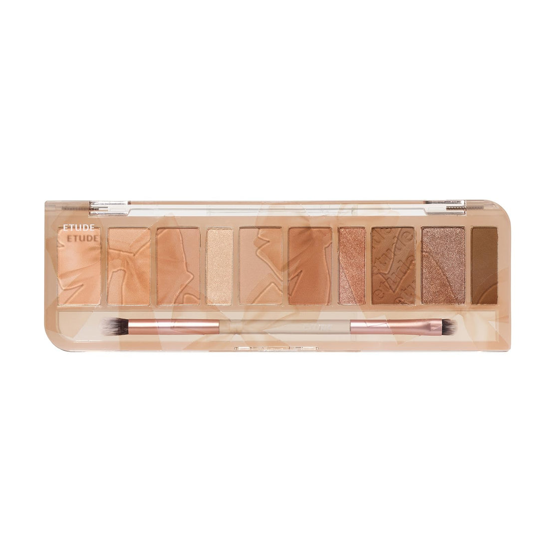 ETUDE Play Color Eyeshadow Warm Ambassador / 10 Color Palette / Glitter/Shimmer/Matte/Keyboard Shadow
