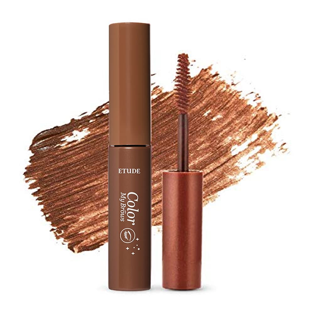 ETUDE Color My Brow Mascara Red Brown Eyebrow Mascara 10g