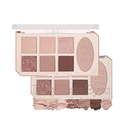 ETUDE Official Powder Play Tone Eye Palette Nude Milk Tea 1 piece (x 1)