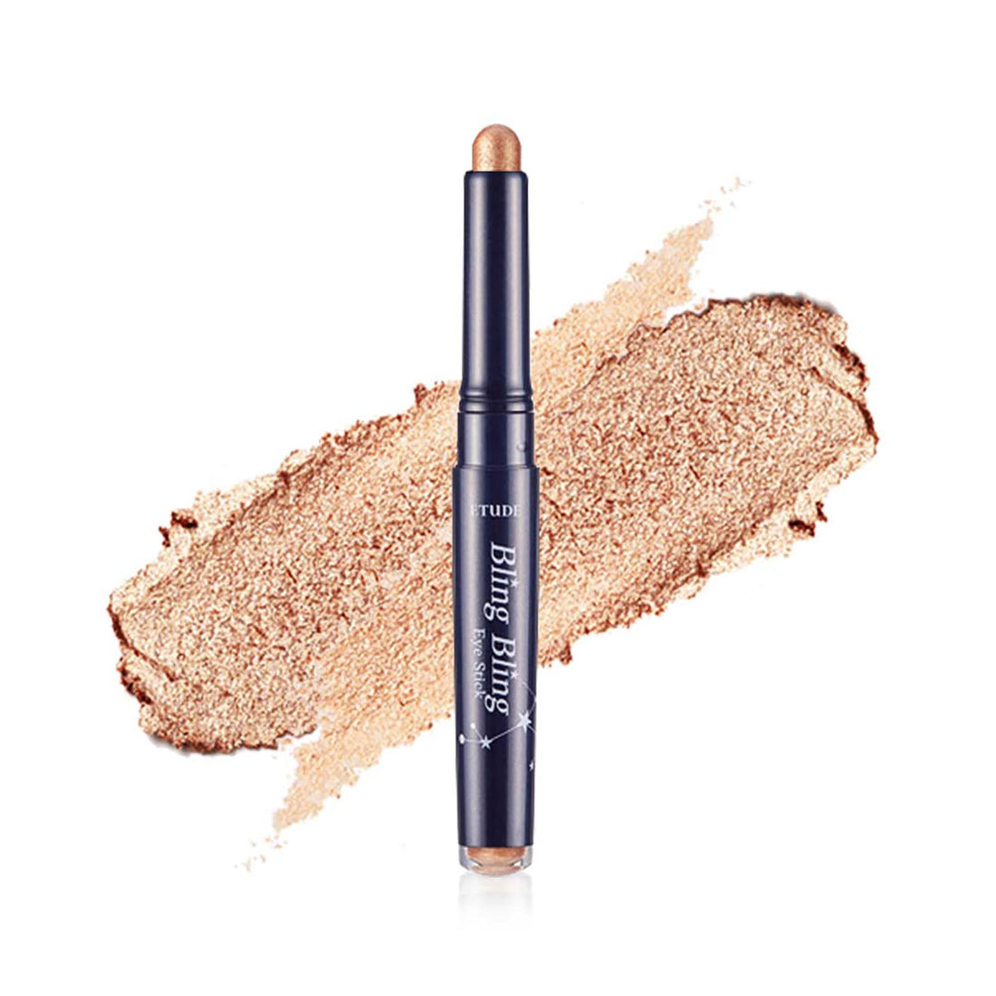 ETUDE [ÉTUDE officiel] Ombre à paupières scintillante BE102 / Paillettes / Couleur unique / Ombre à paupières en stick / Sac sous l&