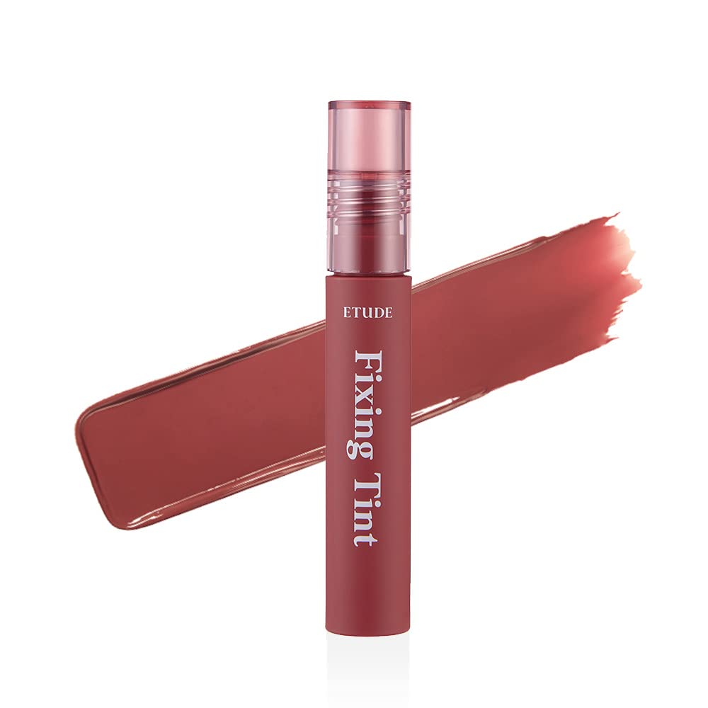 ETUDE [Official Etude] Fixing Tint Soft Walnut (Warm/Autumn) Lip Tint Lipstick 4g 1.0 piece Mask Proof Long-lasting