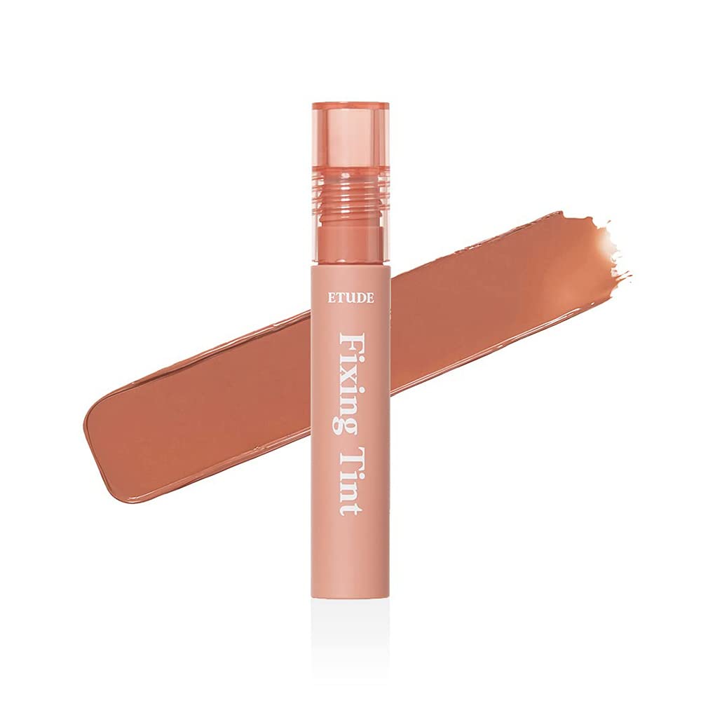 ETUDE Official Fixing Tint Ginger Milk Tea (Warm/Autumn) Lip Tint Lipstick 4g 1.0 piece Mask Proof Long-lasting