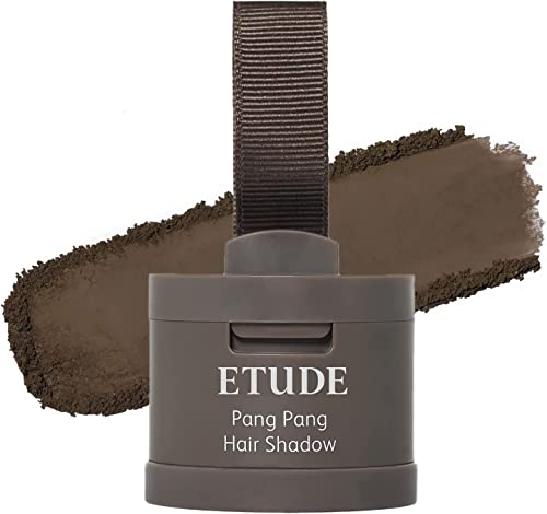 ETUDE [Official Etude] Pom Pom Hair Shadow Dark Brown/Waterproof/Face Slimming Makeup/For Hairline &amp; Thinning Hair/Hairline Powder 1 piece (x 1)