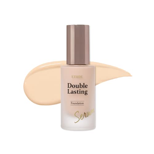ETUDE [Etude officiel] Double Lasting Serum Skin Foundation Neutral Vanilla / Fond de teint liquide / Fond de teint / Peau lumineuse / Résistant aux imperfections