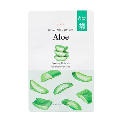 ETUDE 0.2 Air Fit Mask Aloe 1 Sheet 20mL Hydrating Sheet Mask