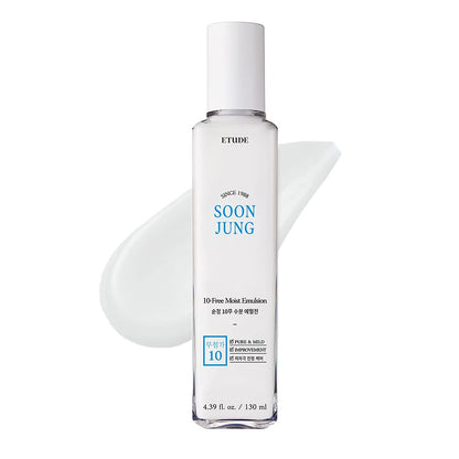 ETUDE [Official Etude] Soonjeong Moist Emulsion 130mL Emulsion Weakly Acidic Additive-Free Formula Moisturizing Skin Conditioning Panthenol Madecassoside