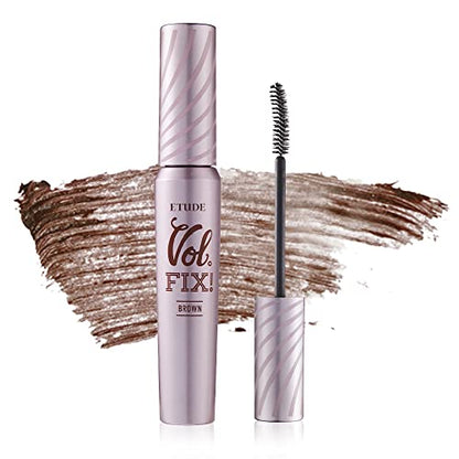 ETUDE [Etude Official] Lash Palm Volume Fix Mascara Brown / Mascara / Long-lasting / Waterproof / Brown