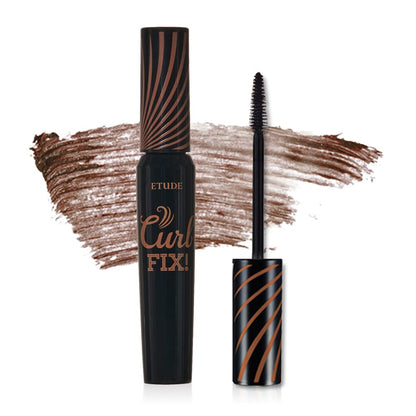 ETUDE [Etude officiel] Mascara Curl Fix Rush Palm Brun / Mascara / Waterproof / Marron