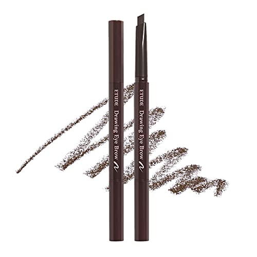 ETUDE Drawing Eyebrow Pencil Dark Brown 0.25 grams for Perfect Brows