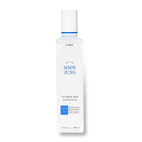 ETUDE Sunjeong Cica Toner 200ml for Sensitive Skin