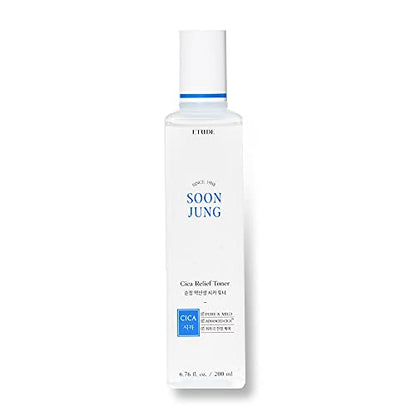 ETUDE Sunjeong Cica Toner 200ml for Sensitive Skin