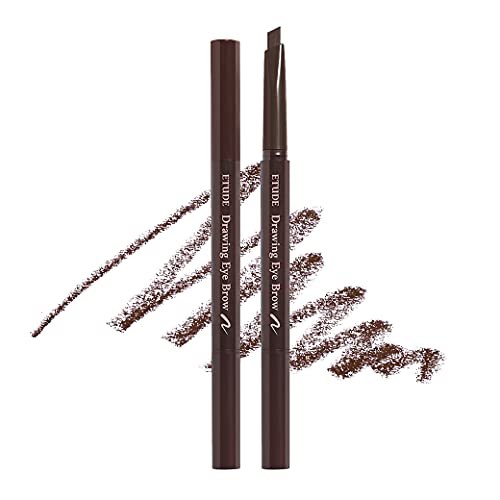 ETUDE Drawing Eyebrow Pencil Brown 0.25 grams for Effortless Brows
