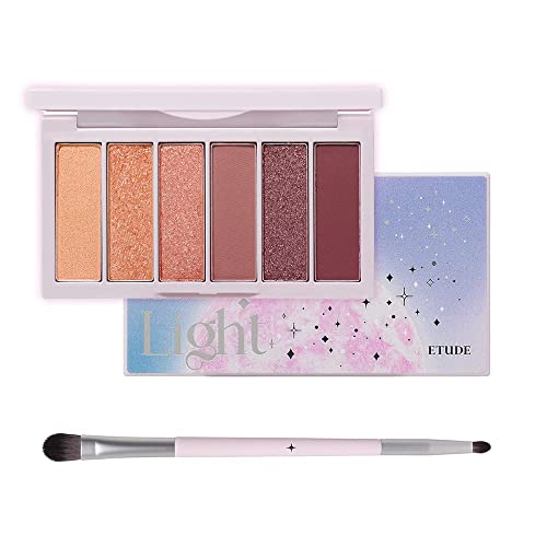 [Etude Official] Parade of Light Play Color Eyes Mini Rose Wine Special Kit / Eyeshadow x Brush Set / Christmas Coffret 1 piece (x 1)