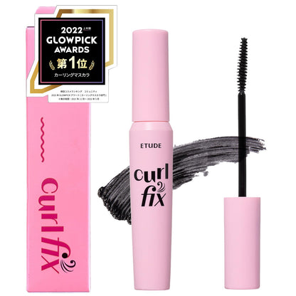 ETUDE [Official Etude] Curl Fix Mascara Black / Mascara / Waterproof / Black / Curl Keep