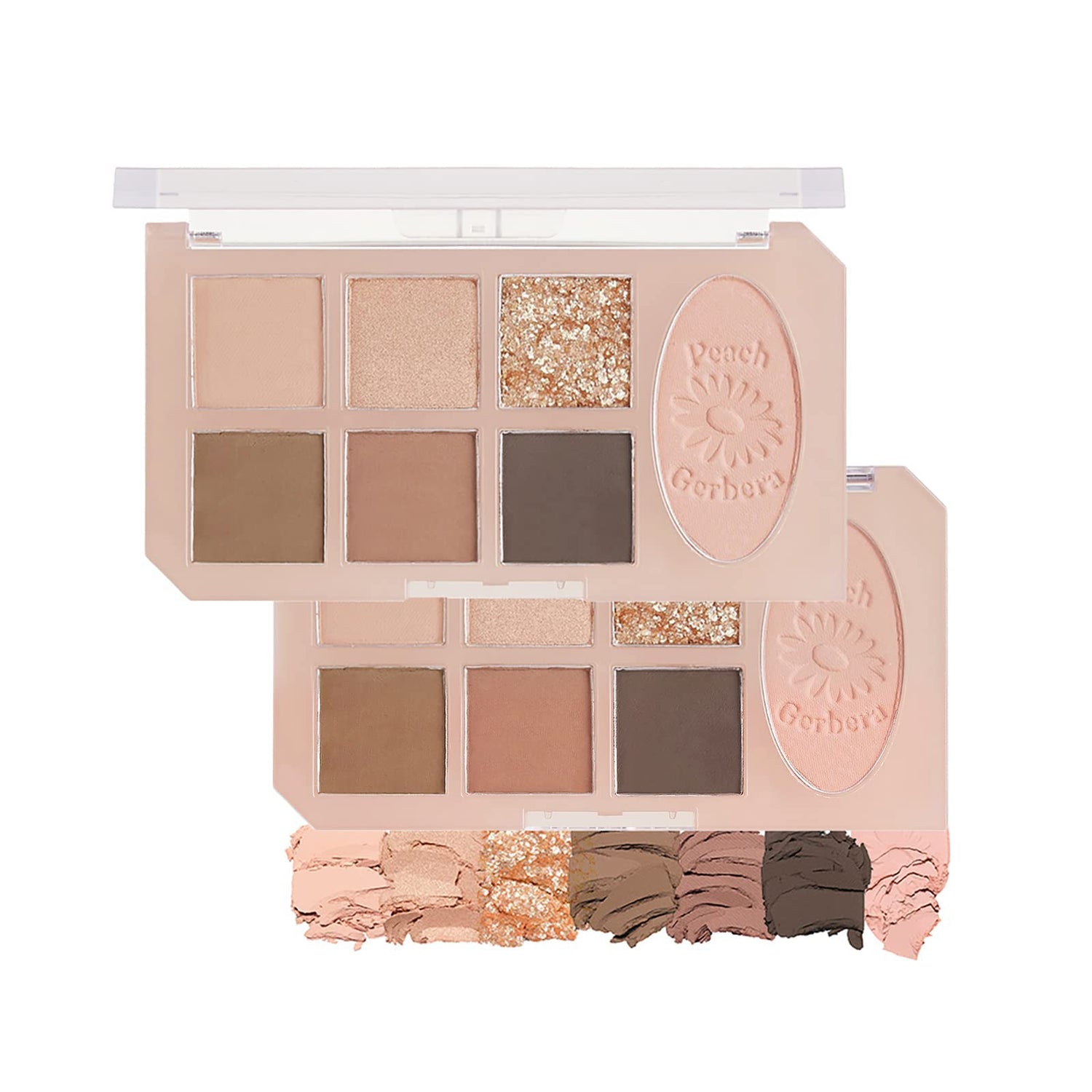 ETUDE Official Powder Play Tone Eye Palette Peach Gerbera 1 piece (x 1)