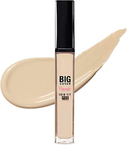 ETUDE Big Cover Fit Concealer Sand 1 Piece for Natural Coverage