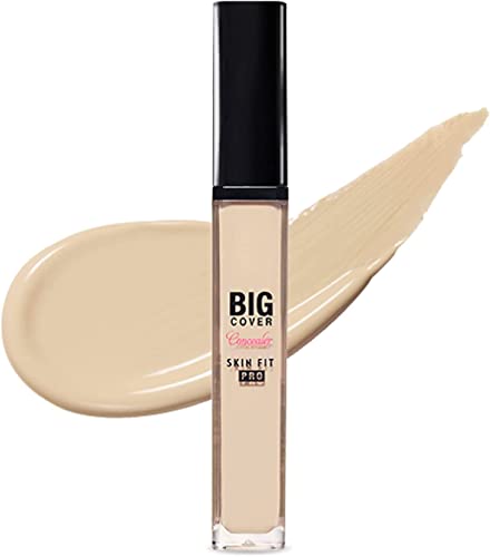 ETUDE Big Cover Fit Concealer Sand / Concealer / Coverage / Acne Scars / Dark Circles 1 piece (x 1)