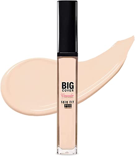 ETUDE Big Cover Fit Concealer Light Vanilla / Concealer / Coverage / Acne Scars / Dark Circles 1 piece (x 1)