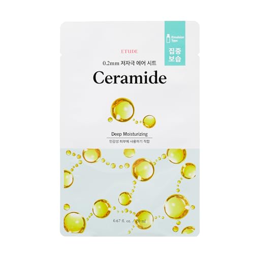 ETUDE [Official Etude] 0.2 Air Fit Mask CE/Ceramide 1 sheet 20mL Moisturizing Hydration
