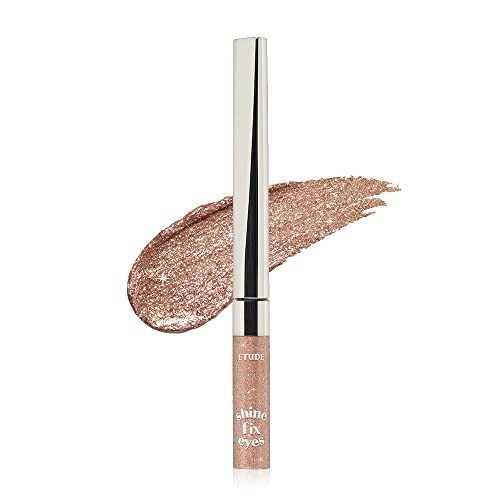 ETUDE [Official Etude] Shine Fix Eyes Glitter Starry Champagne / Eyeshadow / Eyeliner / Tear Bag / Glitter / Sparkling / Glitter / Metallic / 2.5 grams 1.0 piece