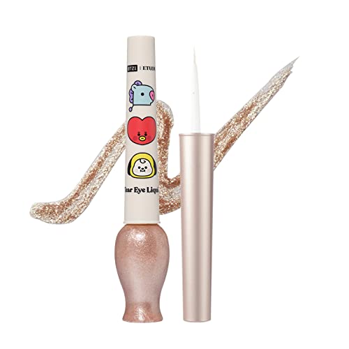 ETUDE [Official Etude] BT21 Tear Eye Liquid BE101 / Eyeliner / Tear Bag / Glitter / Sparkling 1.0 pcs